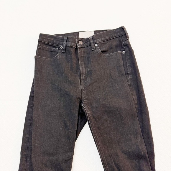 Everlane Black Denim Skinny Jeans Size 27 Regular - Picture 9 of 9